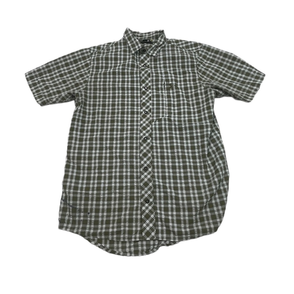 Under Armour Button Up Athletic Light Weight Shirt - image 1